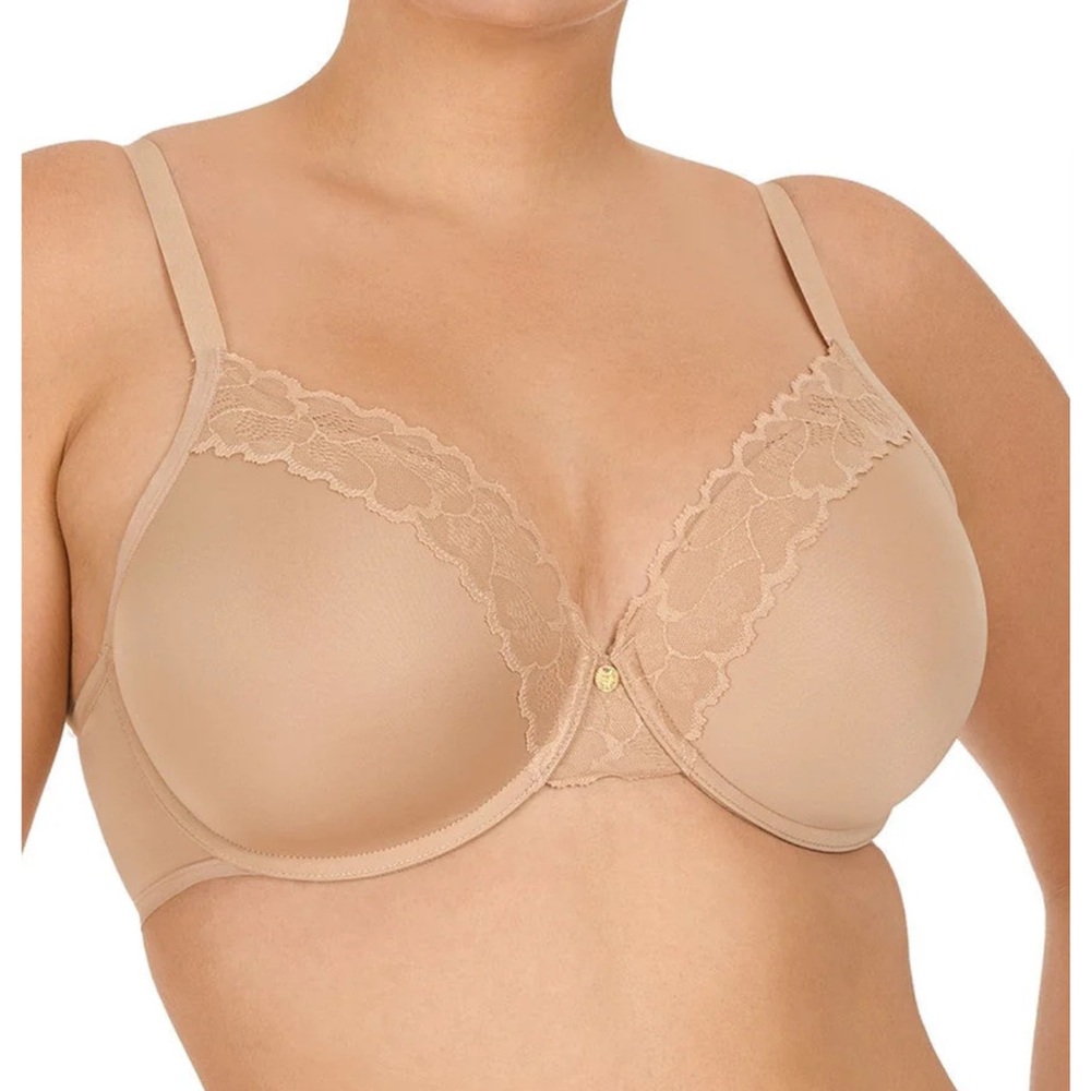 NWT Natori Hidden Glamour Bra Size 34G Colorway Cafe